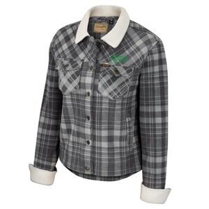 University of North Dakota Hockey Wrangler Plaid Polar Ladies Jacket - Medium